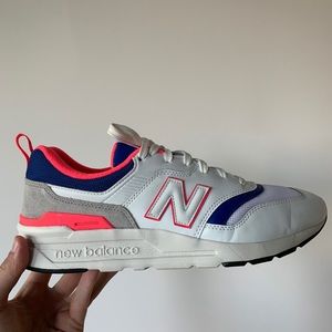 New Balance Sneakers (997H) - Pink/Blue/White